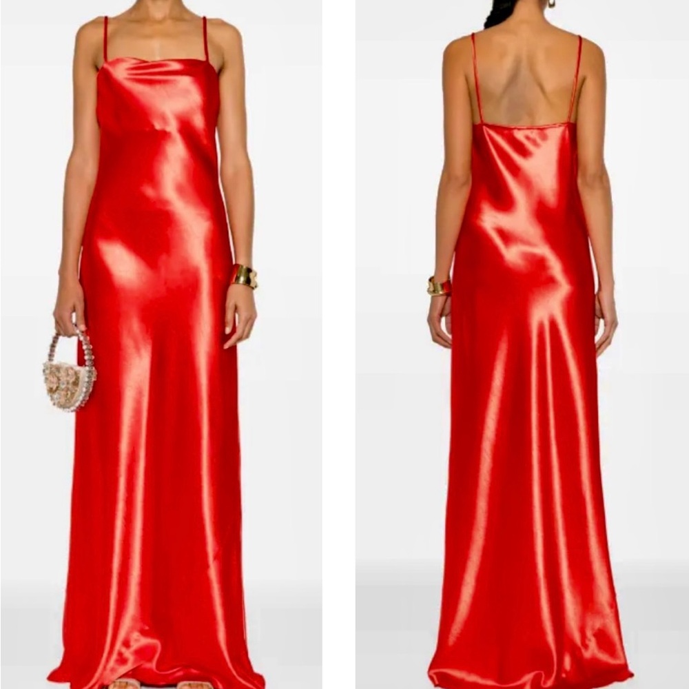 Forte Forte Satin Evening Gown
